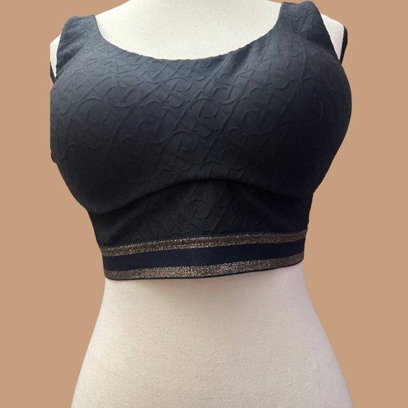 Victoria's Secret Sweat On Point Monogram Print Wireless Sports Bra - Picture 3 of 7